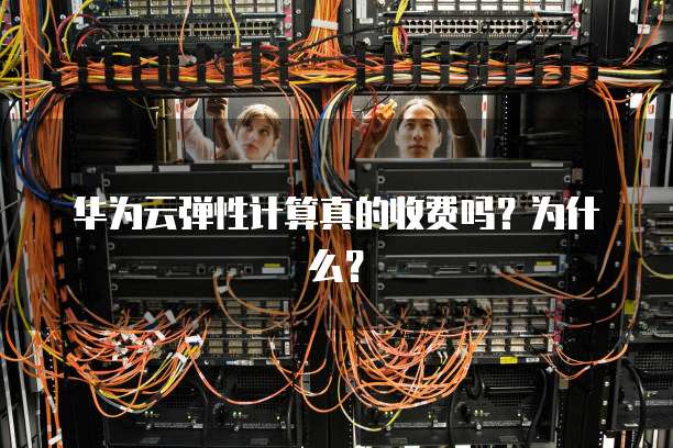 华为云弹性计算真的收费吗?为什么?