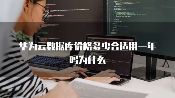 华为云数据库价格多少合适用一年吗为什么