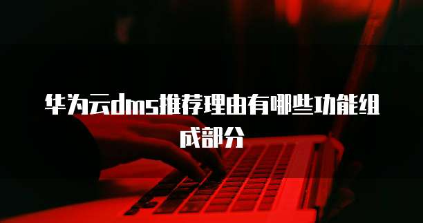 华为云dms推荐理由有哪些功能组成部分