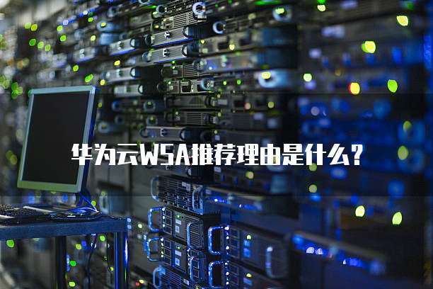 华为云WSA推荐理由是什么?