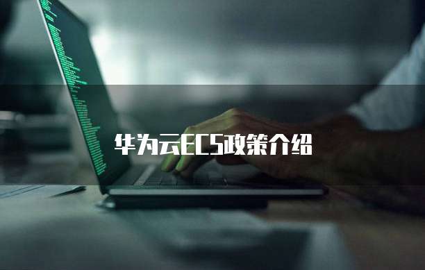 华为云ECS政策介绍