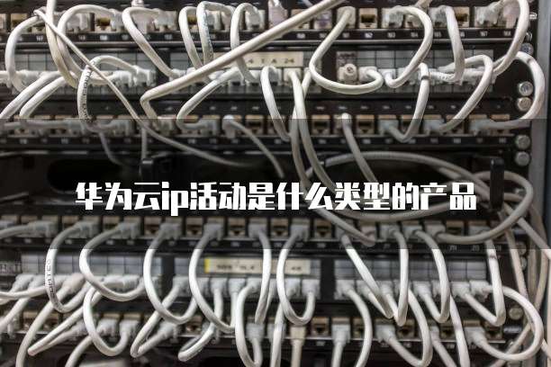 华为云ip活动是什么类型的产品