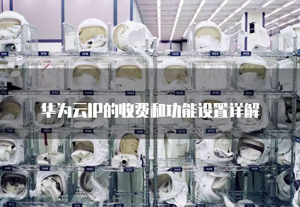 华为云IP的收费和功能设置详解