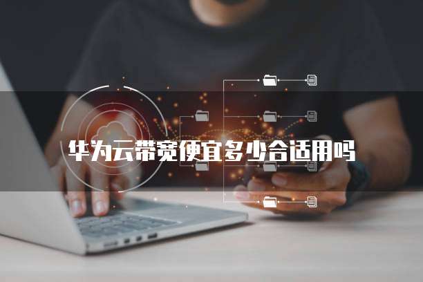 华为云带宽便宜多少合适用吗