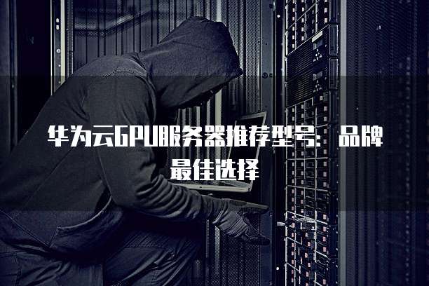 华为云GPU服务器推荐型号:品牌最佳选择