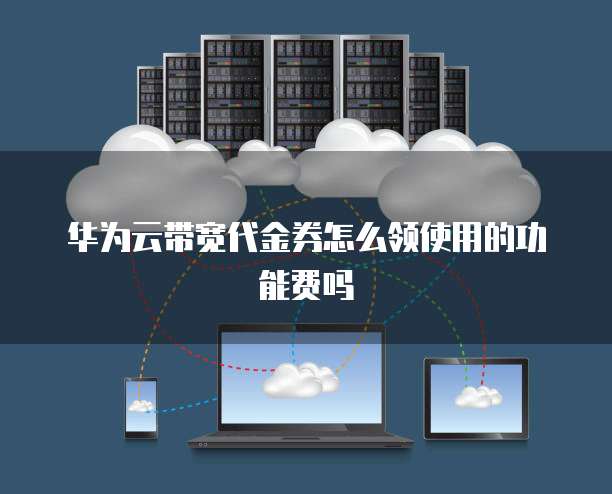 华为云带宽代金券怎么领使用的功能费吗