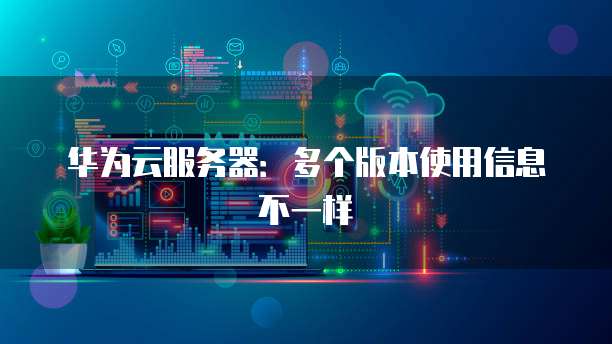 华为云服务器:多个版本使用信息不一样