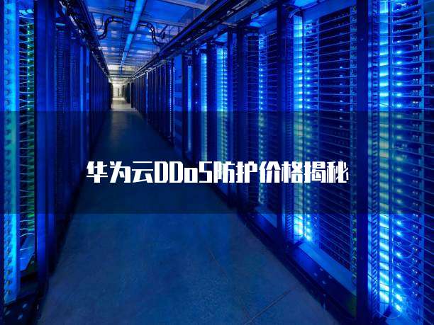 华为云DDoS防护价格揭秘