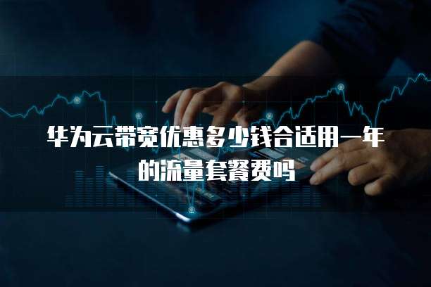 华为云带宽优惠多少钱合适用一年的流量套餐费吗