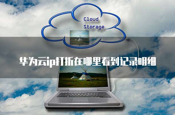 华为云ip打折在哪里看到记录明细