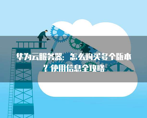 华为云服务器:怎么购买多个版本?使用信息全攻略