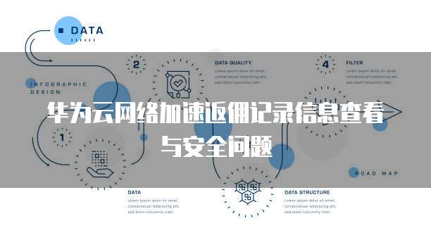 华为云网络加速返佣记录信息查看与安全问题