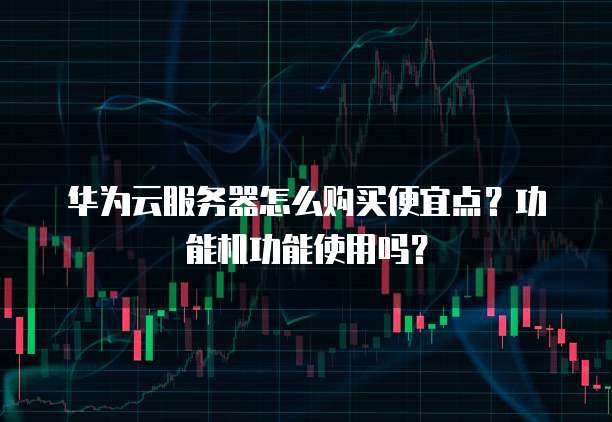 华为云服务器怎么购买便宜点?功能机功能使用吗?
