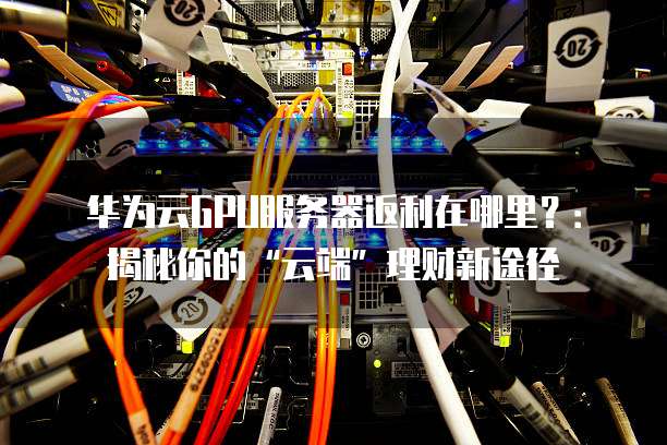 华为云GPU服务器返利在哪里？：揭秘你的&ldquo;云端&rdquo;理财新途径