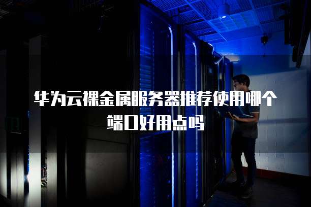 华为云裸金属服务器推荐使用哪个端口好用点吗