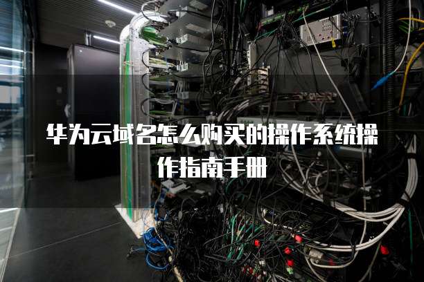 华为云域名怎么购买的操作系统操作指南手册