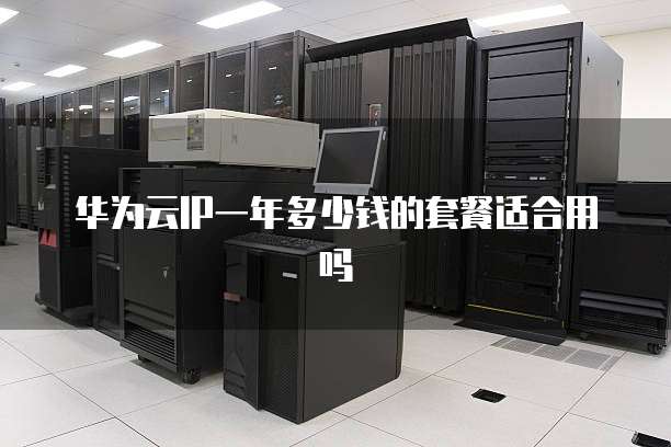 华为云IP一年多少钱的套餐适合用吗