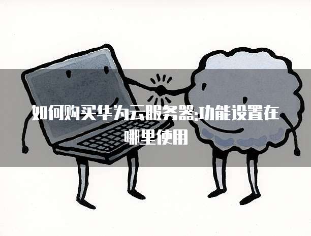 如何购买华为云服务器:功能设置在哪里使用