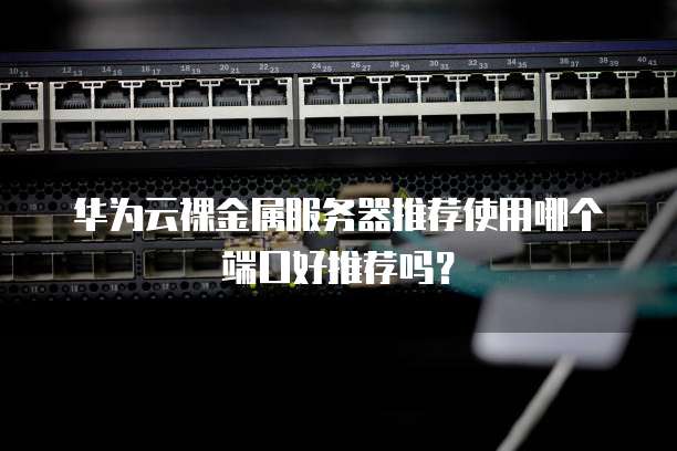 华为云裸金属服务器推荐使用哪个端口好推荐吗？