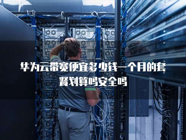 华为云带宽便宜多少钱一个月的套餐划算吗安全吗