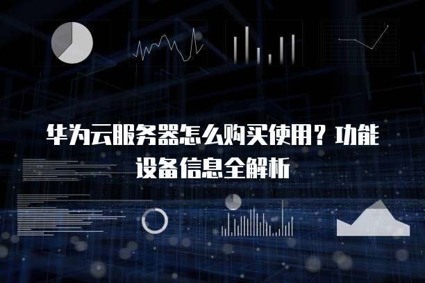 华为云服务器怎么购买使用?功能设备信息全解析