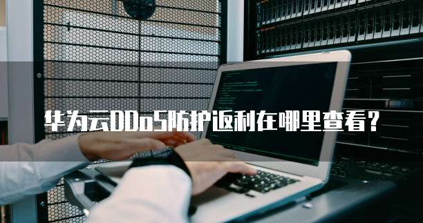 华为云DDoS防护返利在哪里查看?