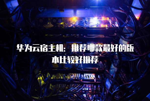 华为云宿主机：推荐哪款最好的版本比较好推荐