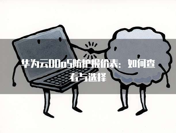 华为云DDoS防护报价表:如何查看与选择