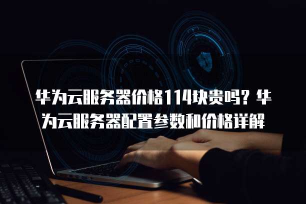 华为云服务器价格114块贵吗?华为云服务器配置参数和价格详解