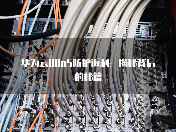华为云DDoS防护返利:揭秘背后的秘籍