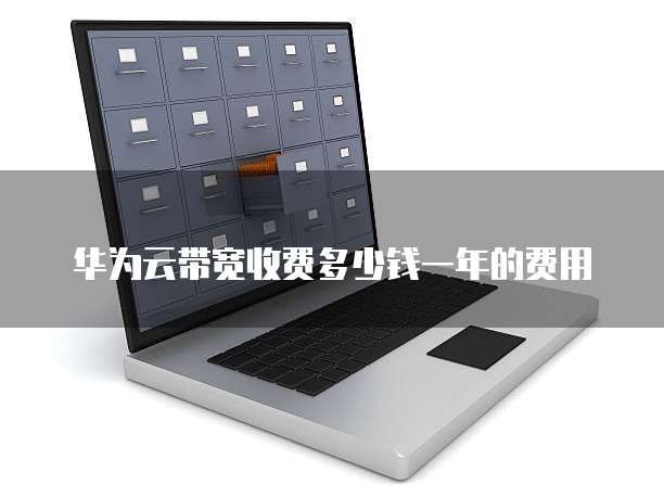 华为云带宽收费多少钱一年的费用