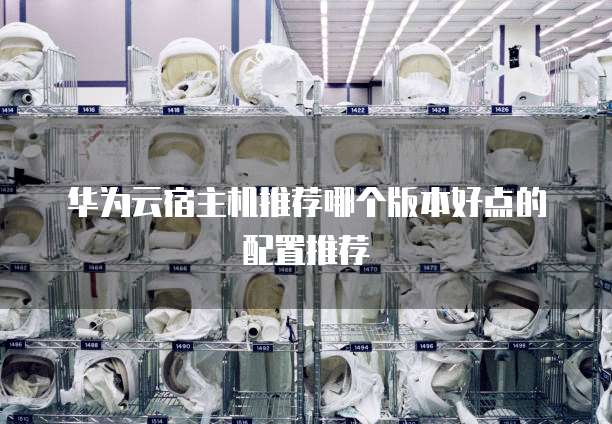 华为云宿主机推荐哪个版本好点的配置推荐