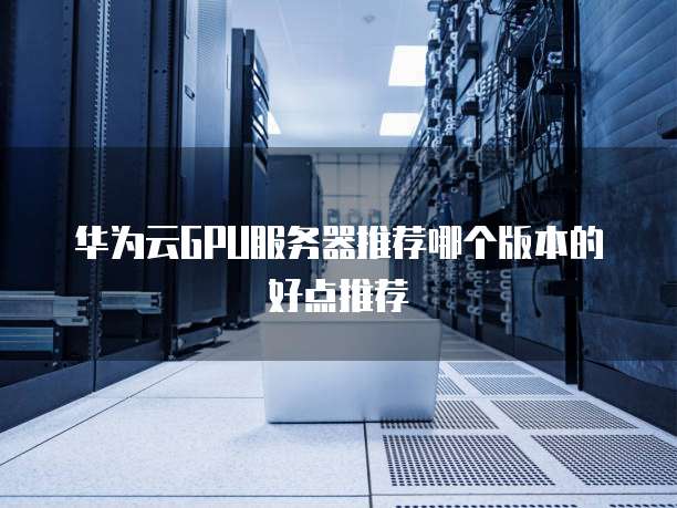 华为云GPU服务器推荐哪个版本的好点推荐