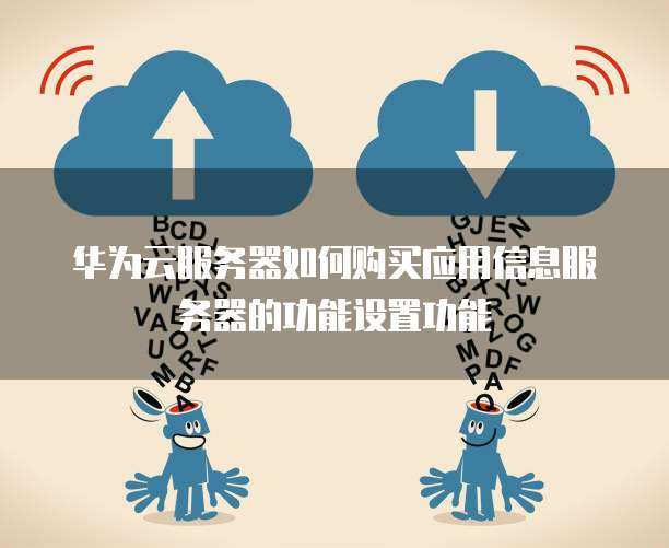 华为云服务器如何购买应用信息服务器的功能设置功能