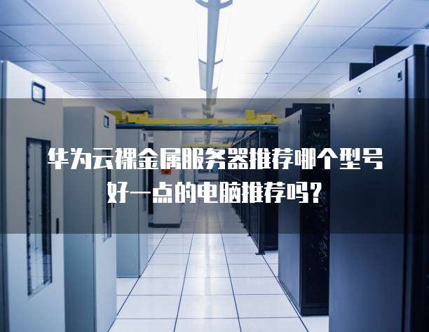 华为云裸金属服务器推荐哪个型号好一点的电脑推荐吗?