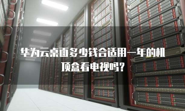 华为云桌面多少钱合适用一年的机顶盒看电视吗?