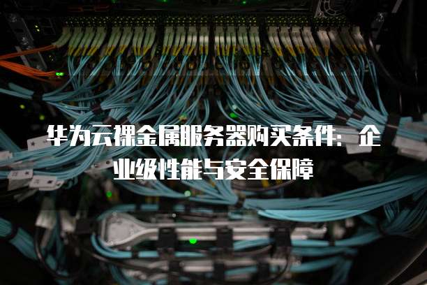 华为云裸金属服务器购买条件:企业级性能与安全保障