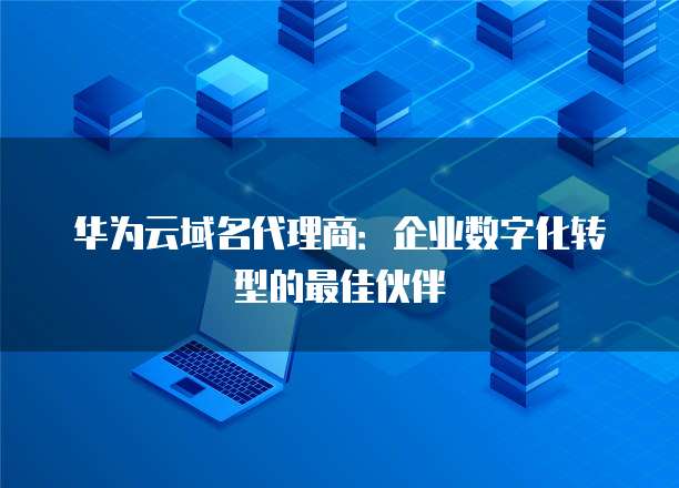 华为云域名代理商:企业数字化转型的最佳伙伴