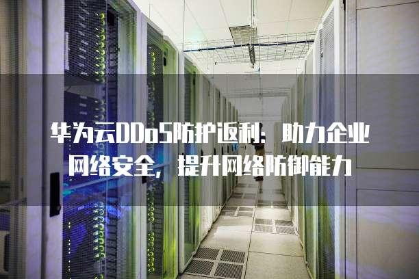 华为云DDoS防护返利：助力企业网络安全，提升网络防御能力