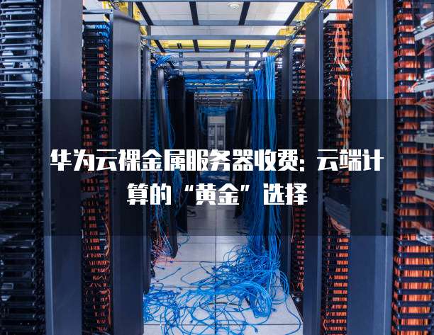 华为云裸金属服务器收费: 云端计算的“黄金”选择