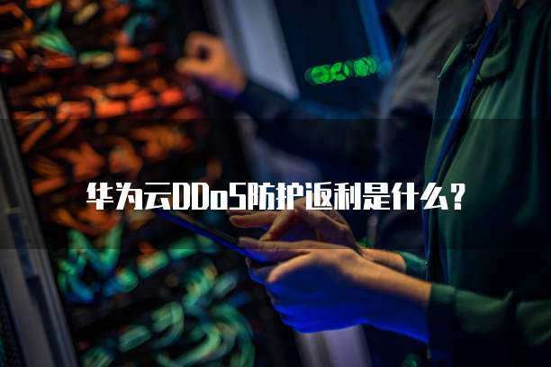 华为云DDoS防护返利是什么?