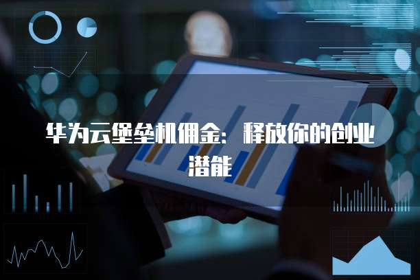 华为云堡垒机佣金：释放你的创业潜能