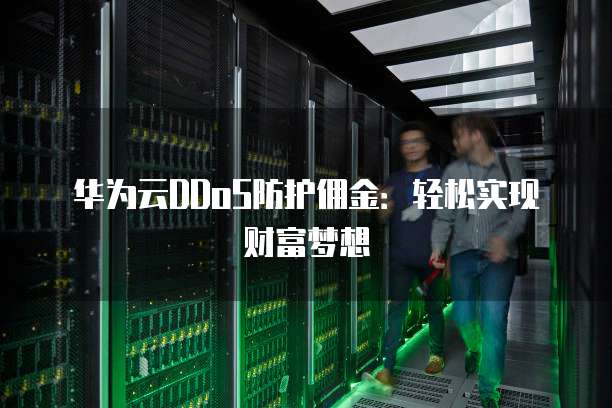 华为云DDoS防护佣金:轻松实现财富梦想