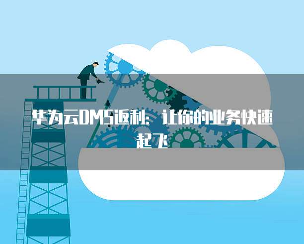 华为云DMS返利：让你的业务快速起飞