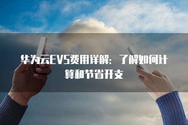 华为云EVS费用详解：了解如何计算和节省开支