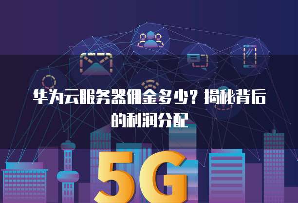 华为云服务器佣金多少?揭秘背后的利润分配