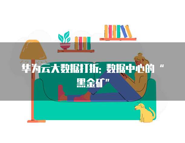 华为云大数据打折: 数据中心的“黑金矿”