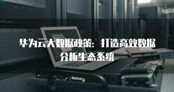 华为云大数据政策:打造高效数据分析生态系统
