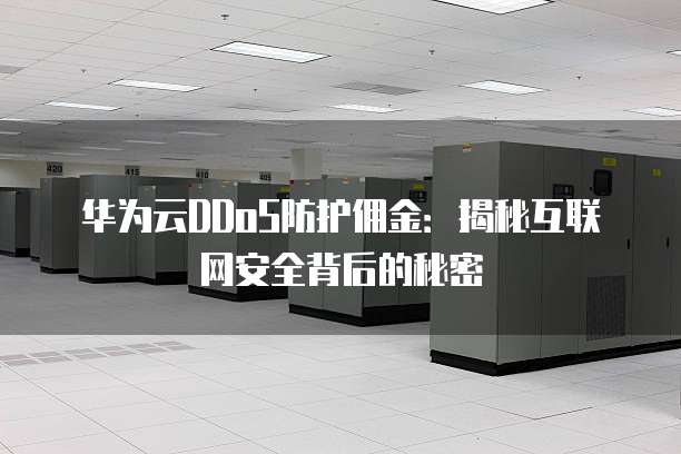 华为云DDoS防护佣金:揭秘互联网安全背后的秘密