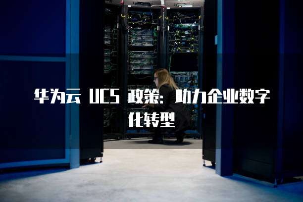 华为云 UCS 政策:助力企业数字化转型